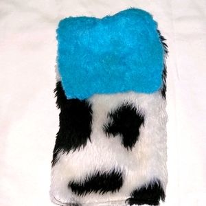 ❤️ Dog Top Cow Faux Fur Small